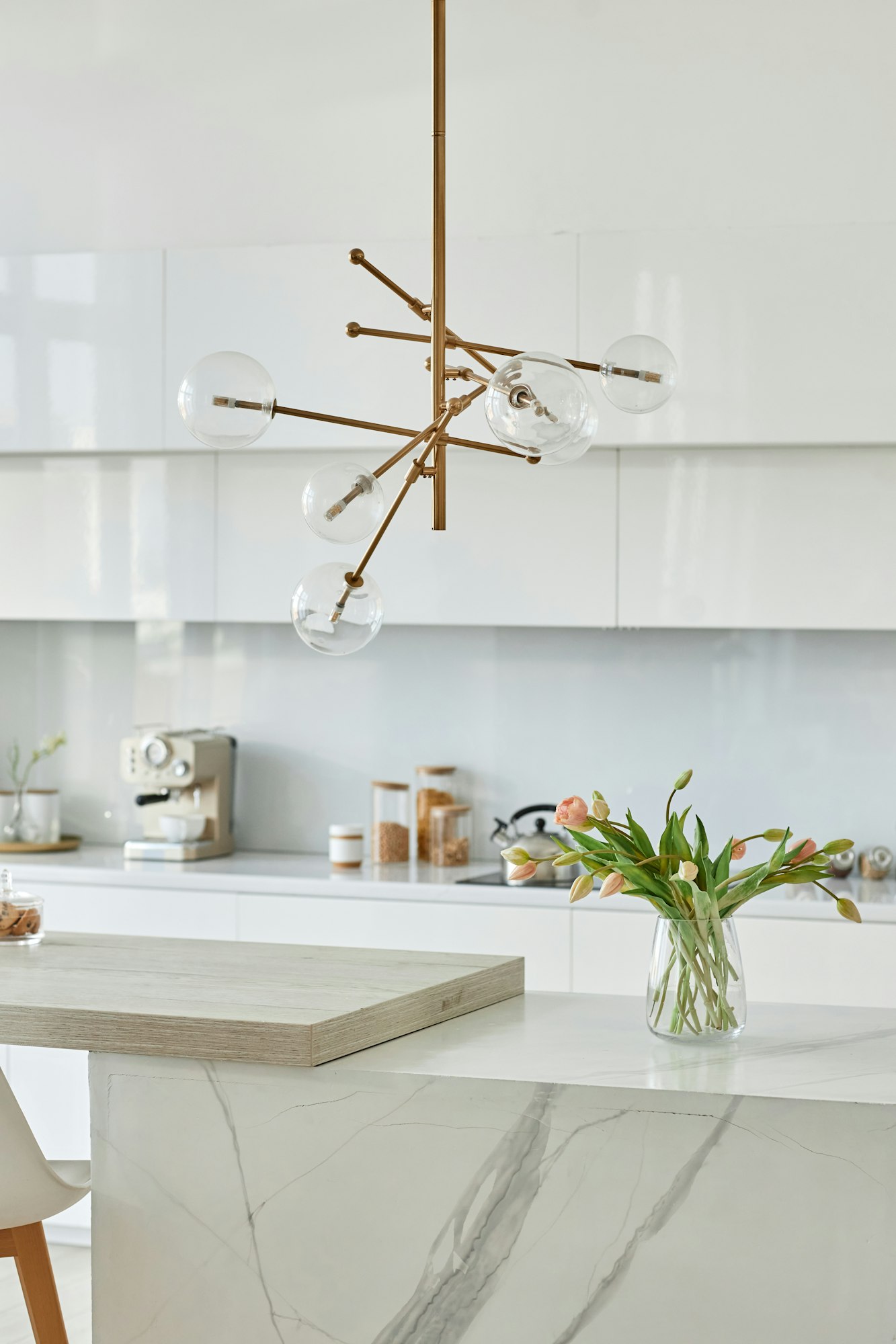 Beautiful kitchen with modern design