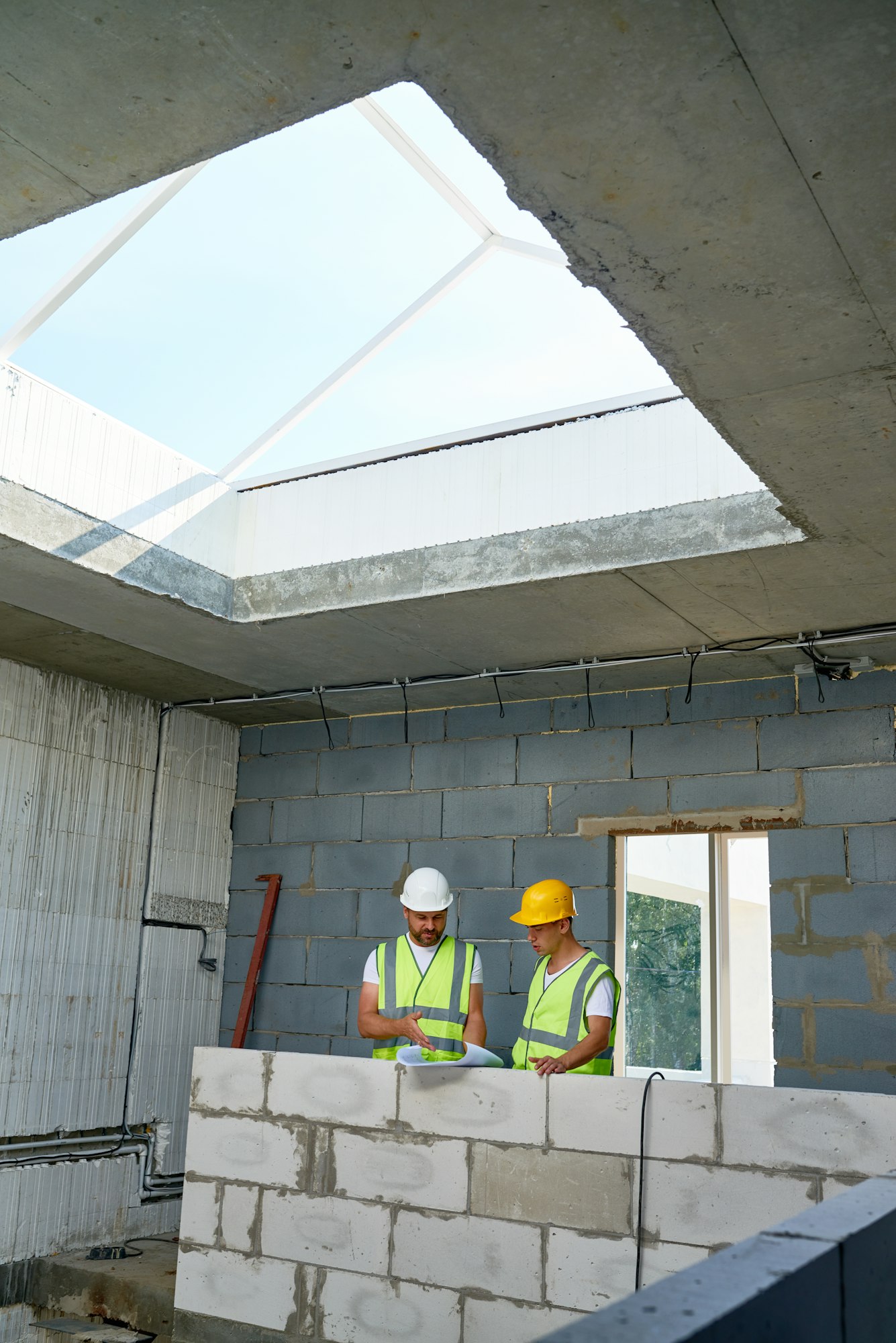 Construction Workers on Site