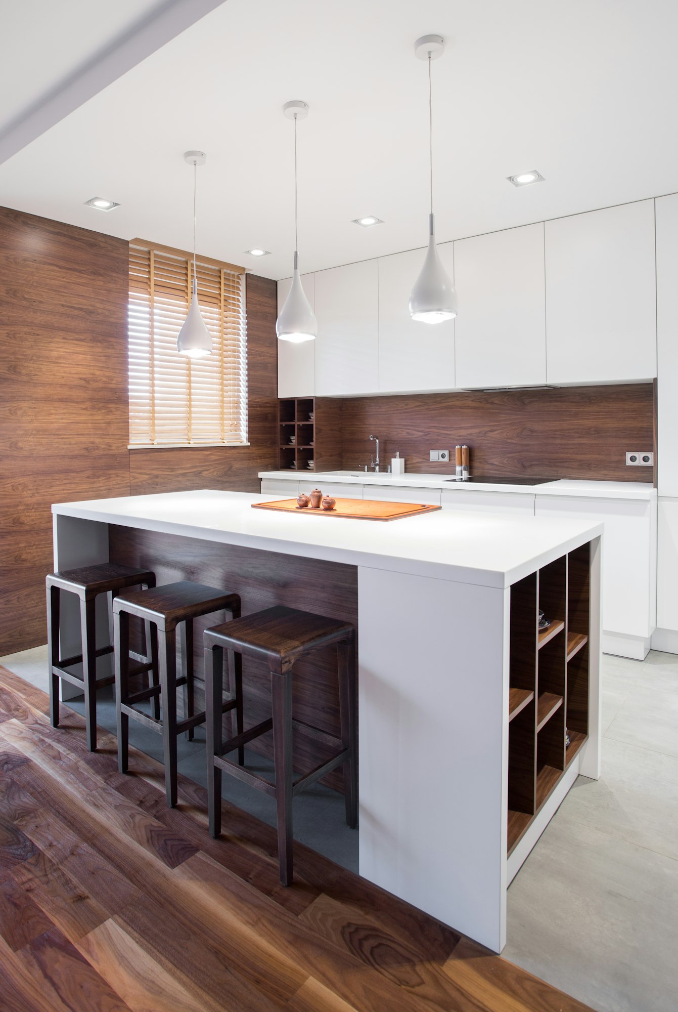 Modern kitchen island