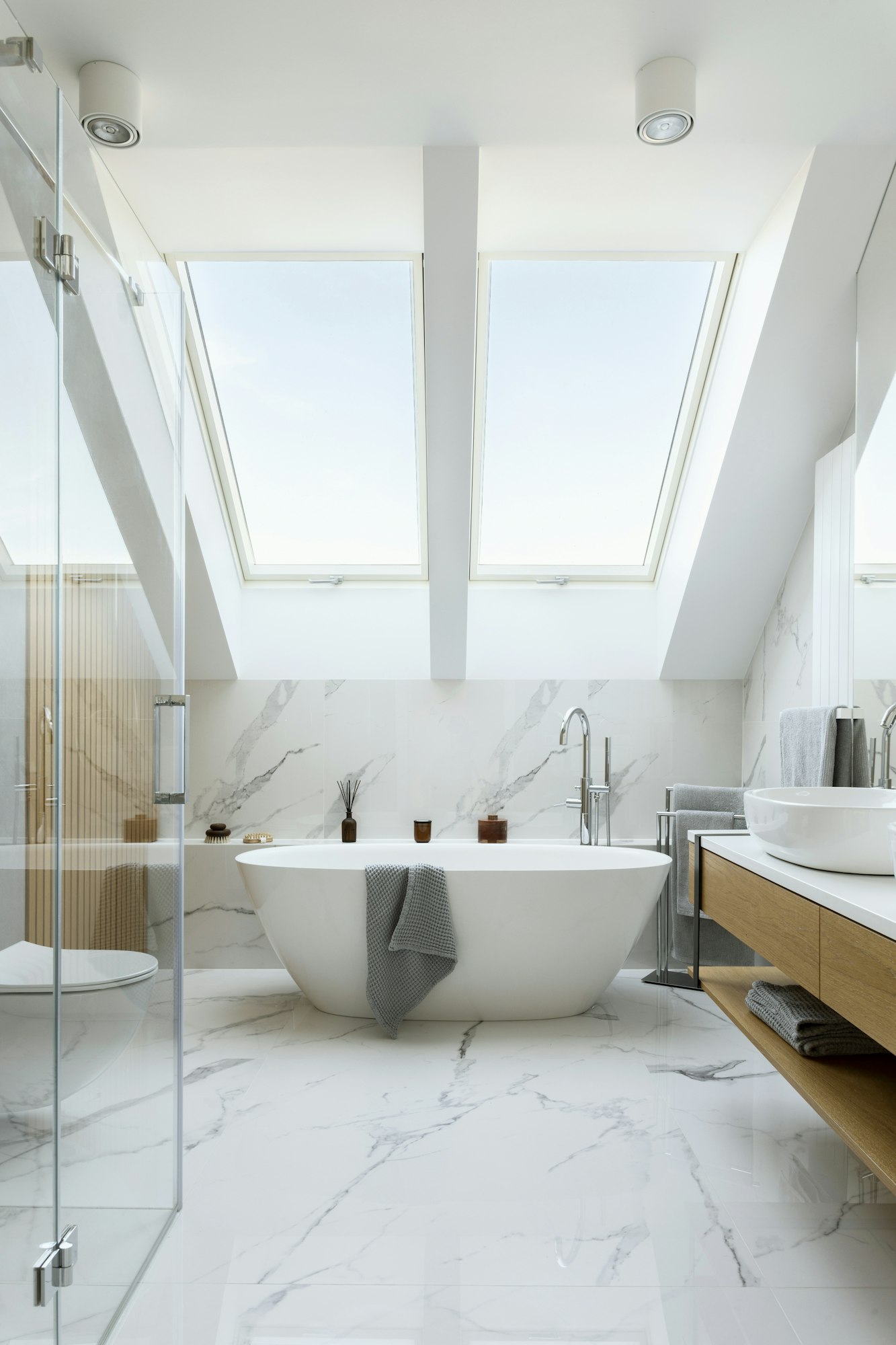 Stylish bathroom interior design